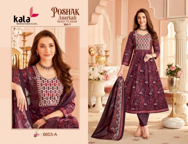 Kala Poshak Vol-1 – Anarkali Style Kurti Pant With Dupatta